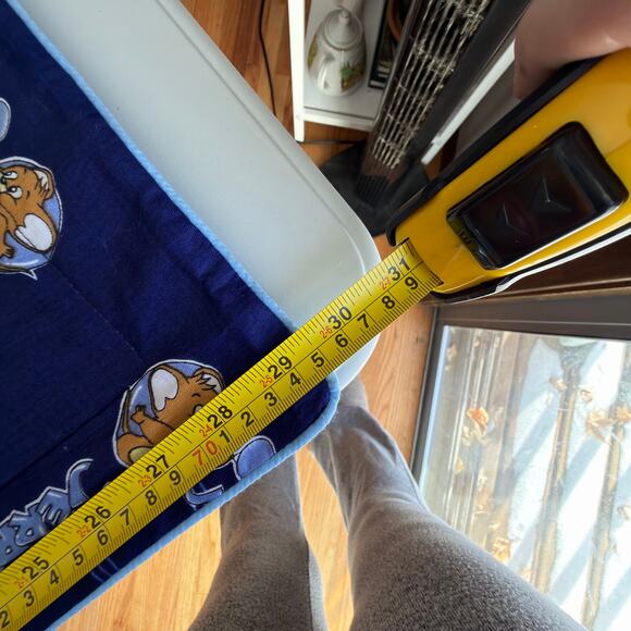 Vintage 1990s 90s Tom & Jetty Cartoon Pillow Cases Zip Closure - Picture 3 of 4